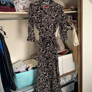 NWT Zara Button Down midi dress